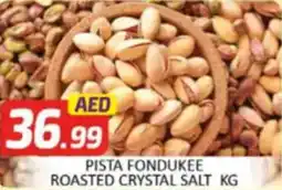 Al Madina Hypermarket Pista fondukee roasted crystal salt offer