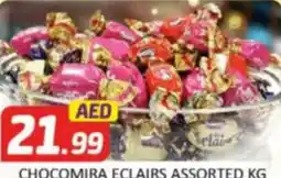 Al Madina Hypermarket Chocomira eclairs assorted offer
