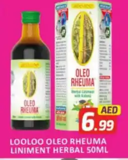 Al Madina Hypermarket Looloo oleo rheuma liniment herbal offer