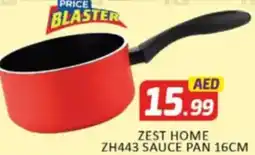 Al Madina Hypermarket Zest home sauce pan ZH443 offer