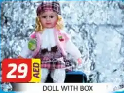 Al Madina Hypermarket Doll with box offer
