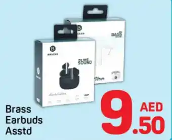 Day To Day Brass earbuds asstd offer