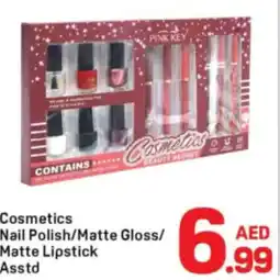 Day To Day Cosmetics nail polish/matte gloss/ matte lipstick asstd offer