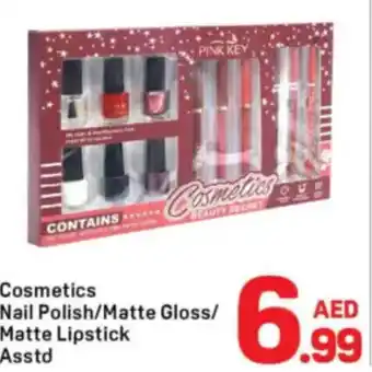 Day To Day Cosmetics nail polish/matte gloss/ matte lipstick asstd offer