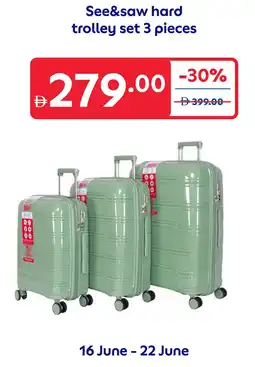 Carrefour See&saw hard trolley set offer