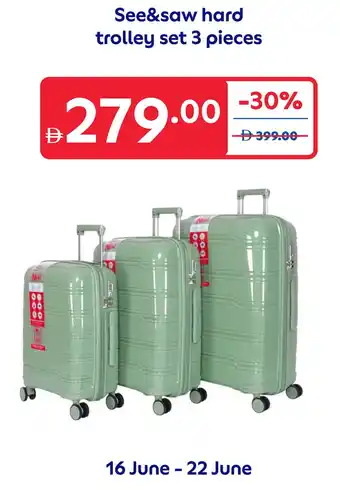 Carrefour See&saw hard trolley set offer