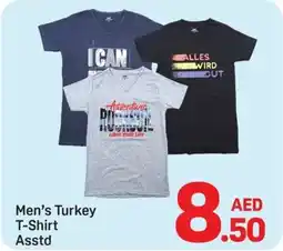 Day To Day Men's Turkey T-Shirt Asstd offer