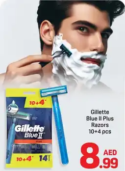 Day To Day Gillette Blue II Plus Razors offer