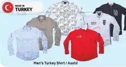 Day To Day Men's Turkey Shirt / Asstd offer