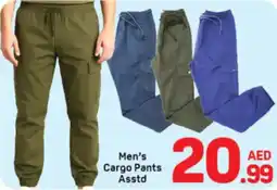 Day To Day Men's Cargo Pants Asstd offer