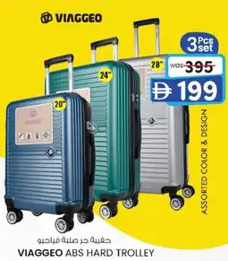 KM Trading Viaggeo abs hard trolley offer