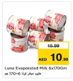 Nesto LUNA Evaporated Milk offer