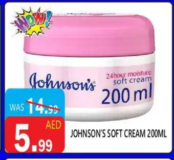 United Hypermarket JOHNSONS Face cream offer