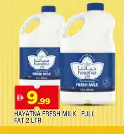 Al Madina HAYATNA Fresh Milk offer