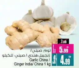 Ansar Mall Garlic China / Ginger India / China offer
