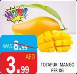 United Hypermarket Totapuri mango offer