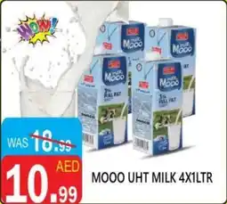 United Hypermarket Mooo uht milk offer