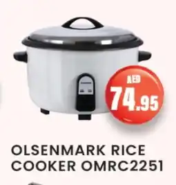 Zain Hypermarket OLSENMARK Rice Cooker offer