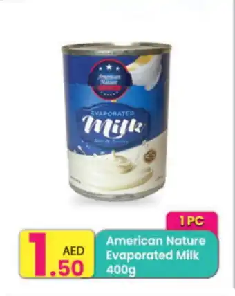 Everyday Center AMERICAN NATURE Evaporated Milk offer