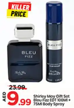 Mark & Save Shirley May Gift Sot Bleu Fizz EDT Body Spray offer