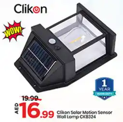 Mark & Save Cikon Solar Motion Sensor Wall Lamp CK8324 offer