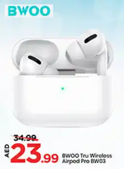 Mark & Save BWOO Tru Wireless Airpod Pro BW03 offer