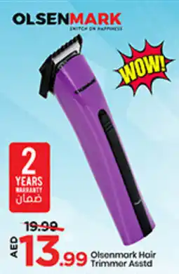 Mark & Save Olsenmark Hair Trimmor Asstd offer
