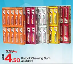 Mark & Save Batook Chewing Gum Asstd 5's offer