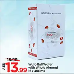 Mark & Save Wufo Ball Wafer with Whole Almond offer