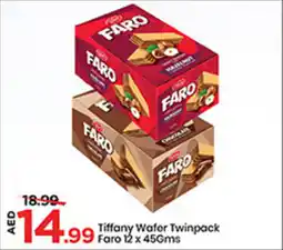 Mark & Save Tiffany Wafer Twinpack Faro offer