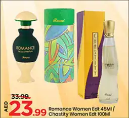 Mark & Save Romance Women / Chastity Women EDT offer