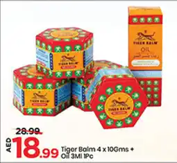 Mark & Save Tiger Balm + Oil offer