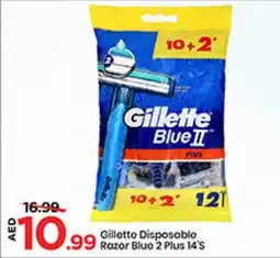 Mark & Save Gillette Disposable Razor Blue 2 Plus offer