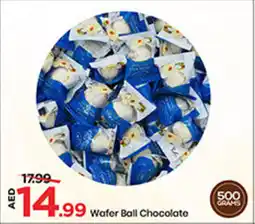 Mark & Save Wafer Ball Chocolate offer