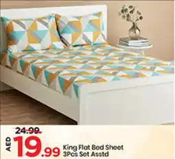 Mark & Save King Flat Bed Sheet offer