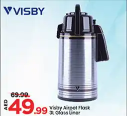 Mark & Save Visby Airpot Flask Glass Linor offer