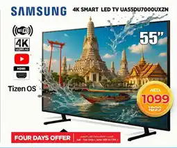 Nesto Samsung 4K Smart LED TV UA55DU7000UXZN offer