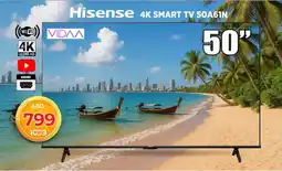 Nesto Hisense 4K Smart TV 50A61N offer