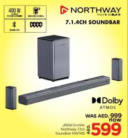 Nesto Northway 7.1ch Soundbar NW1145 offer