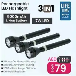 Nesto Rechargeable LED Flashlight offer