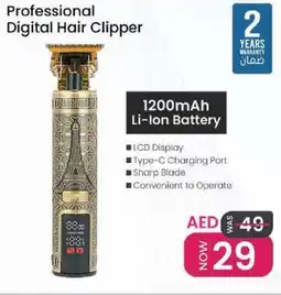 Nesto Professional Digital Hair Clipper offer