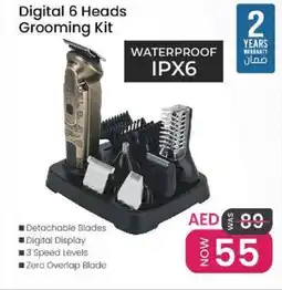 Nesto Digital 6 Heads Grooming Kit offer