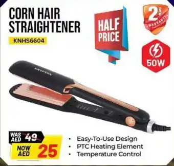 Nesto Corn hair straightener KNHS6604 offer