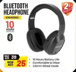 Nesto Bluetooth headphone KNH6560 offer