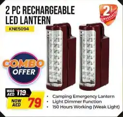 Nesto Rechargeable led lantern KNE5094 offer