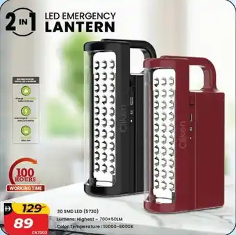 Nesto Led emergency lantern offer