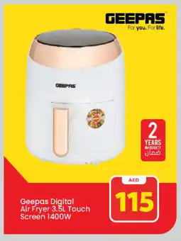 Mark & Save GEEPAS Air Fryer offer