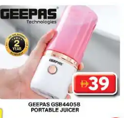 Grand Hyper Market GEEPAS Juicer offer