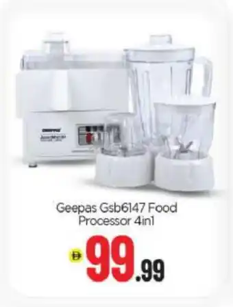 Bigmart GEEPAS Food Processor offer