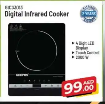 Grand Hyper Market GEEPAS Infrared Cooker offer